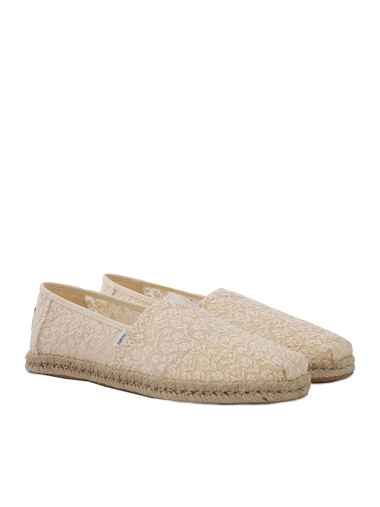 Women's Fabric Espadrilles Natural