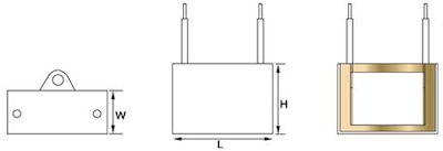 Polypropylene Capacitor 1uF 450V 03.006.0070