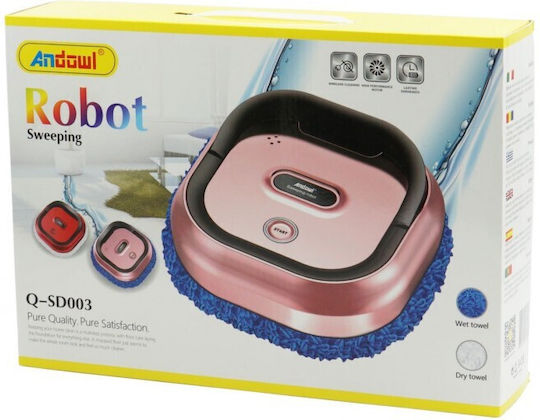 Andowl Q-SD003 Aspirator Robot cu Navigare cu Senzori Roșu