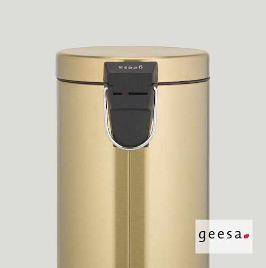 Geesa 634-211 Inox Банята кошче 3лт Златист Geesa 634-211 Inox Банята кошче 3лт Златист