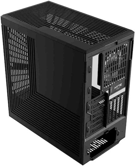 HYTE Y40 Gaming Midi Tower Κουτί Υπολογιστή με Πλαϊνό Παράθυρο Μαύρο