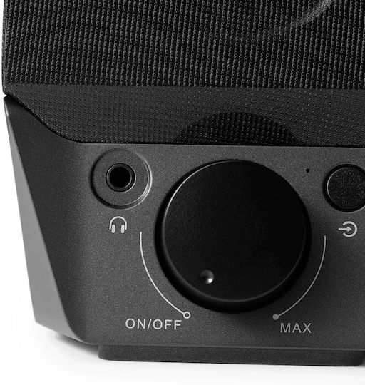 Edifier R19BT Difuzoare Fără Fir Difuzoare de Calculator 2.0 cu Bluetooth și Putere 2W în Negru Culoare