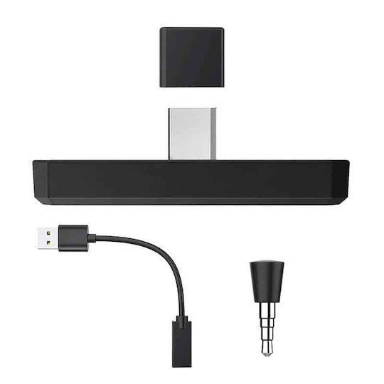 BlitzWolf AirAux AA-BT2 Receptor Bluetooth Pentru PC / PS4 / Switch Negru