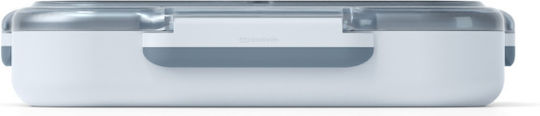 Monbento ΜΒ Wonder Πλαστικό Παιδικό Δοχείο Φαγητού 0.95lt Blue Panda 28.2 x 21.4 x 5.7εκ.