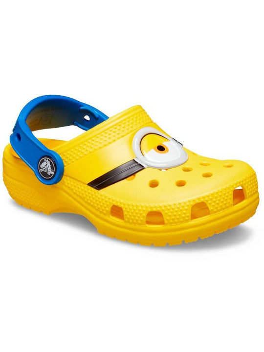 Clog Minions Children's Anatomical Beach Shoes Yellow