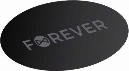 Forever Βάση Κινητού Αυτοκινήτου με Μαγνήτη Μαύρη