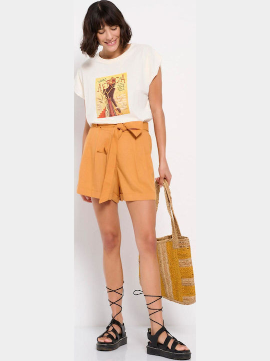 Γυναικείο Σορτς Sun Yellow