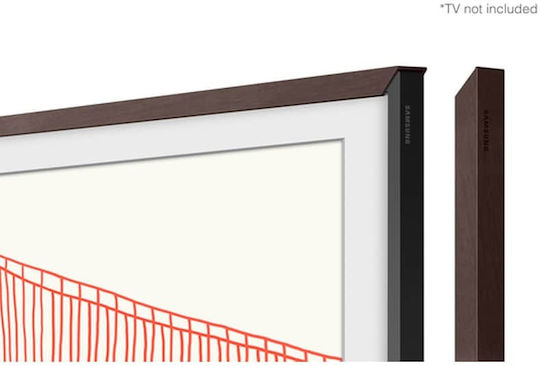 Samsung Frame Modern Brown 43"