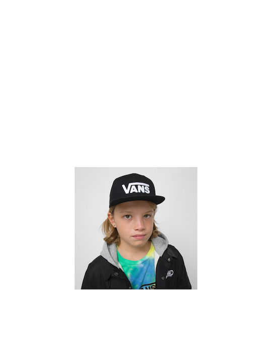 Vans Kids' Hat Jockey Fabric Snapback Black