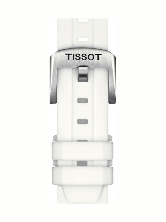 T-Sport Seastar 1000 Women's Watch with White Rubber Strap