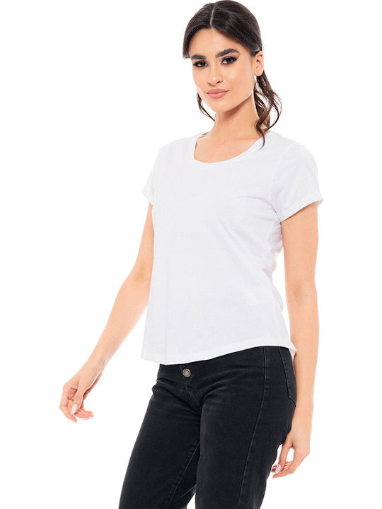 Γυναικείο T-shirt Λευκό