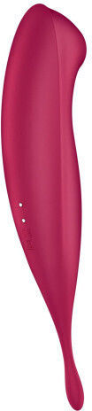 Satisfyer Twirling Pro+ Αναρροφητής Αιδοίου με Δόνηση Hybrid Air Pulse Vibrator Κόκκινος