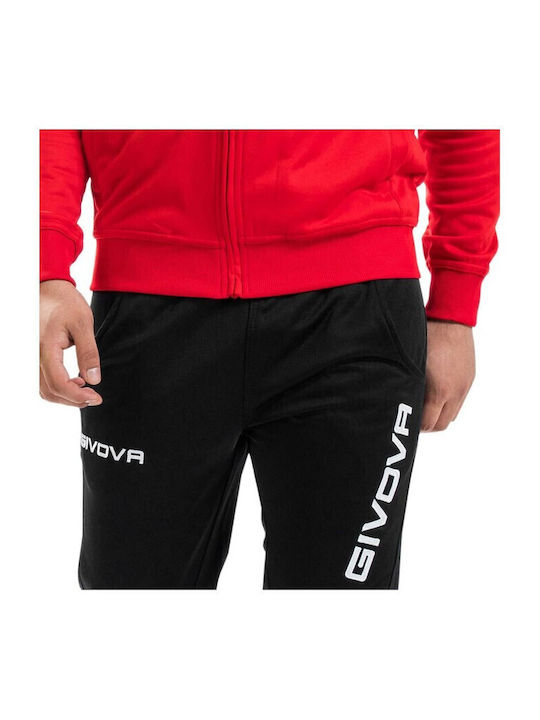 Tuta One Tracksuit Glossy with Elastic Red