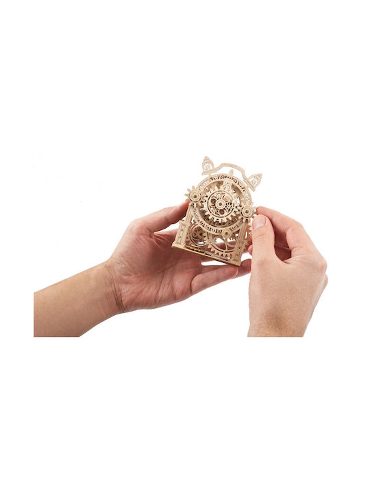 Ugears Tabletop Clock with Alarm 70163