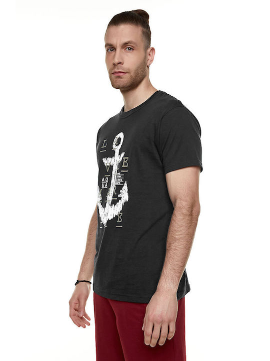 T-shirt Marine Black