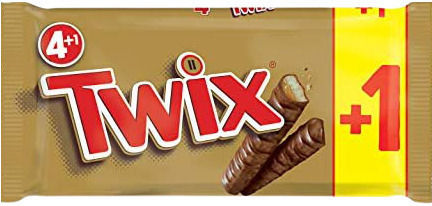 Twix Σοκολάτα Γάλακτος με Καραμέλα 50gr 5τμχ