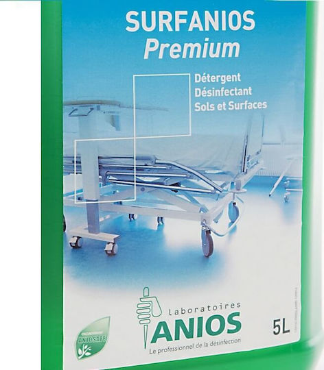 Anios Surfanios Premium Profesional Lichid de Curățare pentru Podele cu Acțiune de Dezinfectare 1x5l