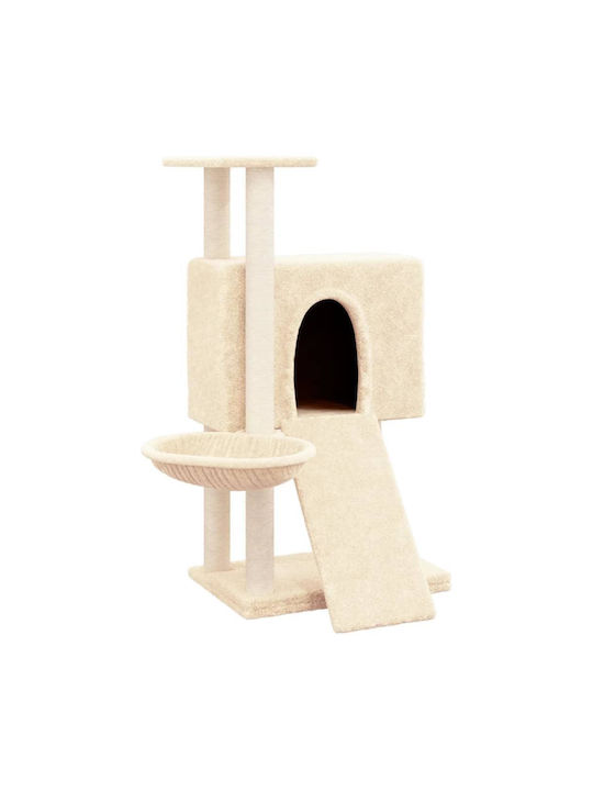 vidaXL Cat Scratching Tree Beige 71.5x60x96cm