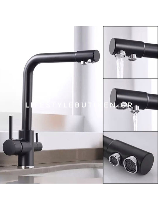Stocco Stocco Kitchen Counter Faucet Black
