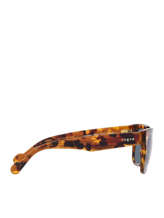 Vogue Men's Sunglasses with Brown Tartaruga Plastic Frame and Blue Gradient Lens VO5490S 28194Y