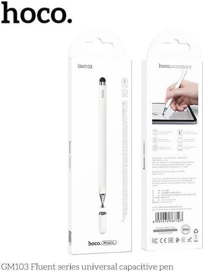 Hoco GM103 Digital Touch Stylus in White color