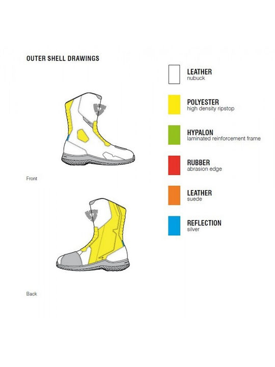 Rev'IT Flux H2O Leather Waterproof Black FBR068-1010