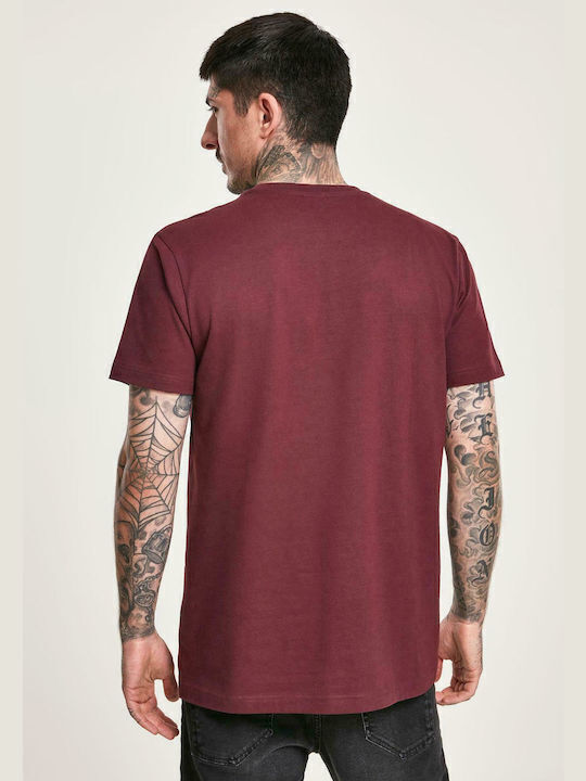 18500 T-Shirt Burgundisch