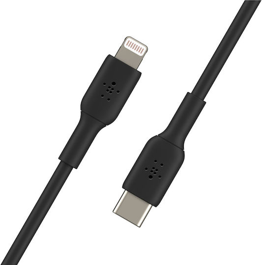 Belkin USB-C to Lightning Cable Μαύρο 2m (CAA003BT2MBK)