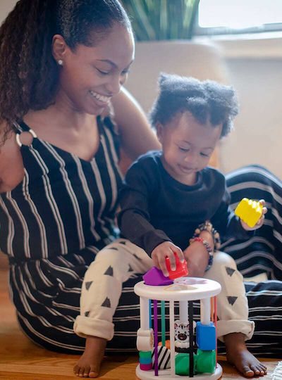 Baby Einstein Shape Sorting Toy Zen & Cal’s Sensory Shape Sorter for 6++ Months