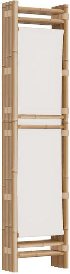 vidaXL Decorative Room Divider made of Bamboo with 4 Panels 180x160cm
