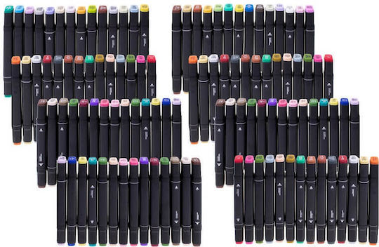 Carner Drawing Markers Double Tip Set 80pcs
