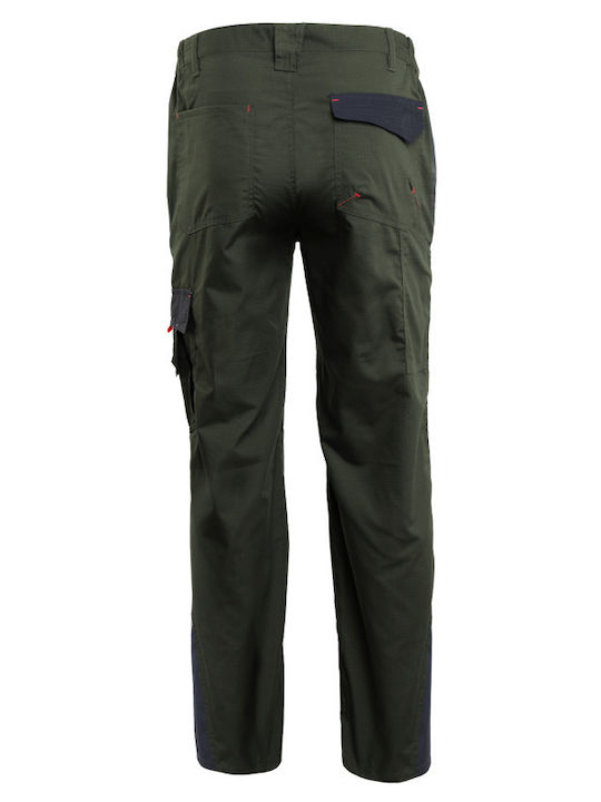 Stenso Prisma Summer Reflectorizant Pantaloni de Lucru Verde