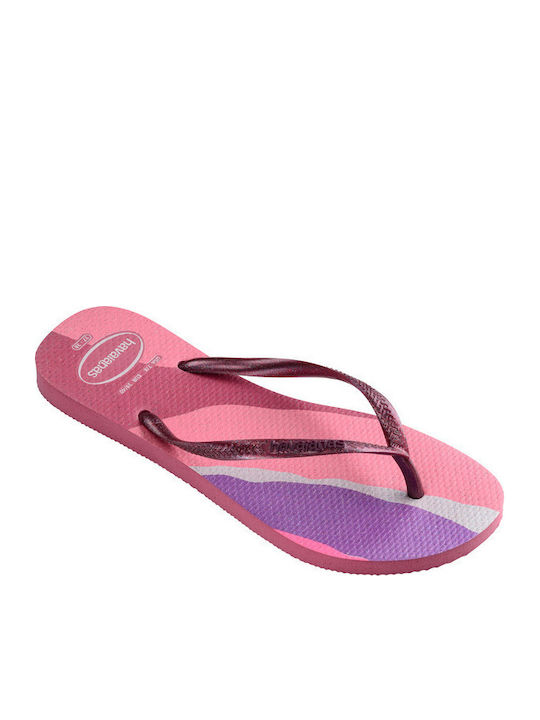 Kids' Flip Flops Flip Flops Fuchsia Slim Palette Glow