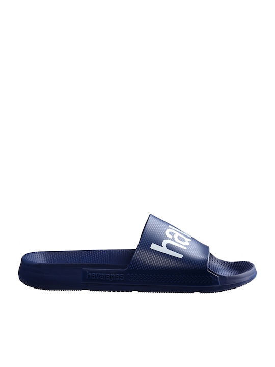 Classic Logomania Men's Slides Blue