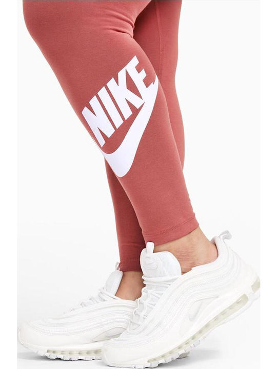 Sportswear Essential Training Women's Long High Waist Leggings Coral