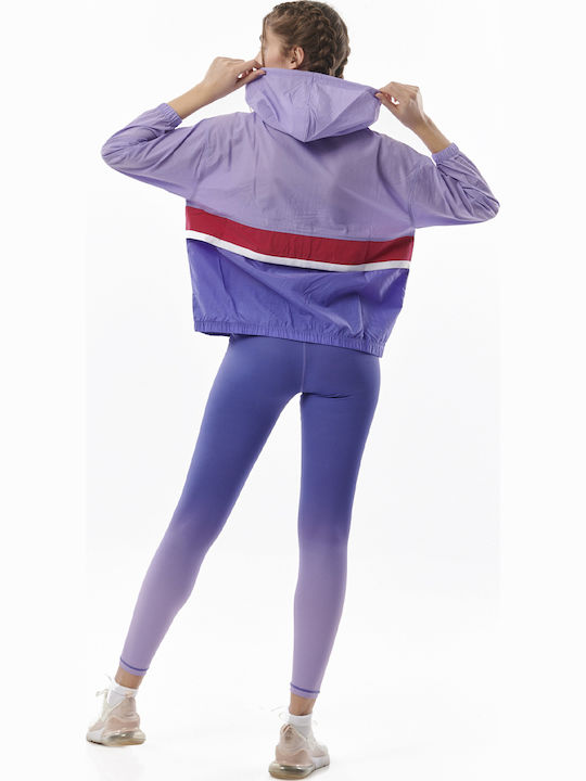 011316 Women's Long Training Legging Lilac