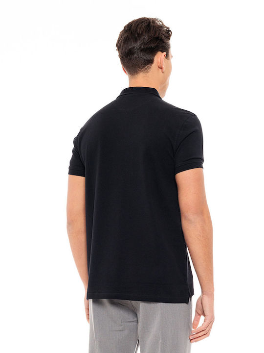 Polo Short Sleeve Blouse Black
