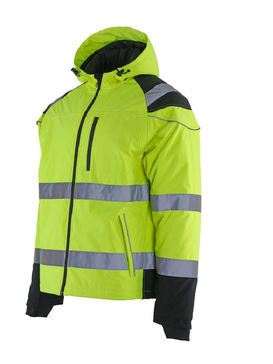 Stenso Prisma Work Jacket Reflective Softshell Yellow 04100215