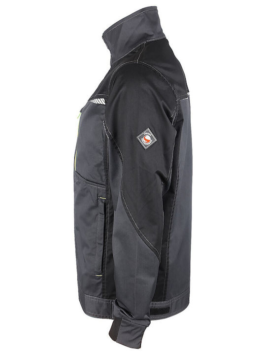 Stenso Waterproof Reflective Work Jacket Gray