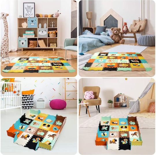 Perfectoys Kids Educational Floor Puzzle with Letters 16pcs