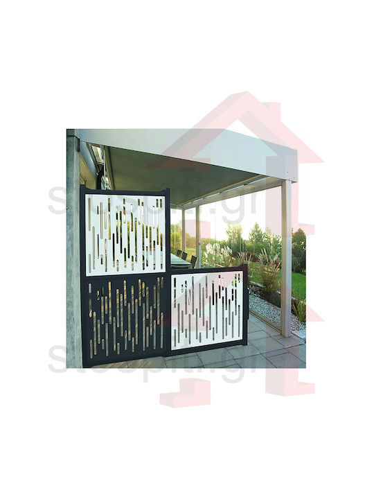 Nautic Plastic Trellis White 100x100cm