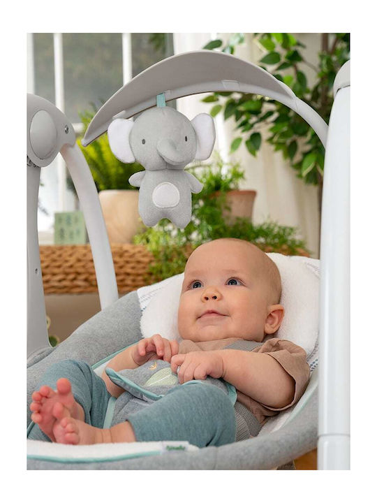 Ingenuity Electric Baby Relax Swing ConvertMe Swing-2-Seat with Music and Vibration Swell for Child up to 9kg