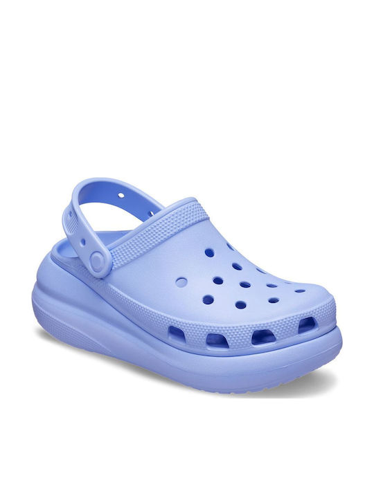Crocs Classic Crush Γυναικεία Ανατομικά Σαμπό Μωβ
