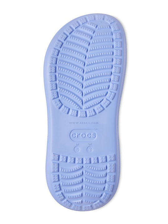Crocs Classic Crush Γυναικεία Ανατομικά Σαμπό Μωβ