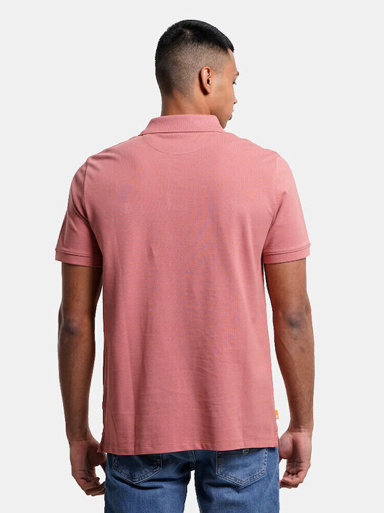 Timberland Ανδρικό T-shirt Polo Light Mahogany