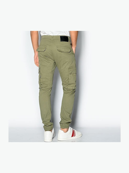 Trousers Cargo Elastic Light Oil