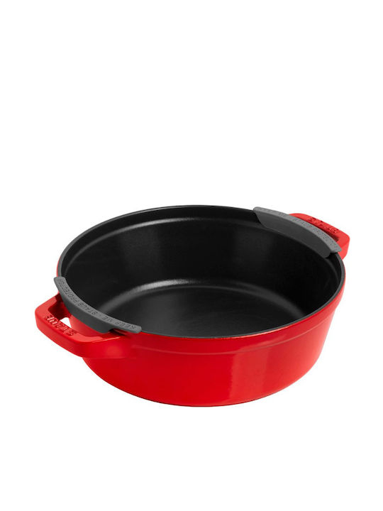 Zwilling J.A. Henckels Staub La Cocotte Комплект Саксии От Чугун Червен 3 Части