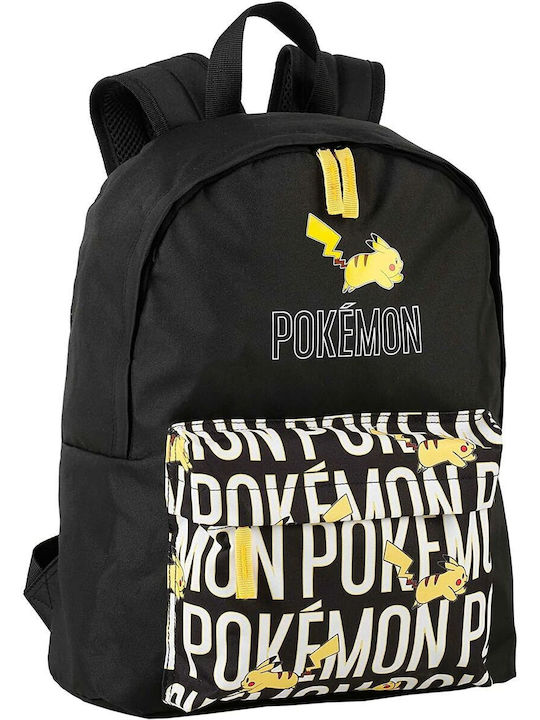 TOYBAGS Pikachu Bag Backpack Black