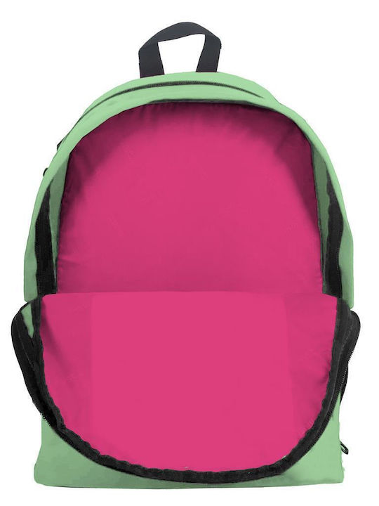 Must Monochrome Plus with 2 Main Compartments School Bag Backpack Junior High-High School Cabbage Fluo