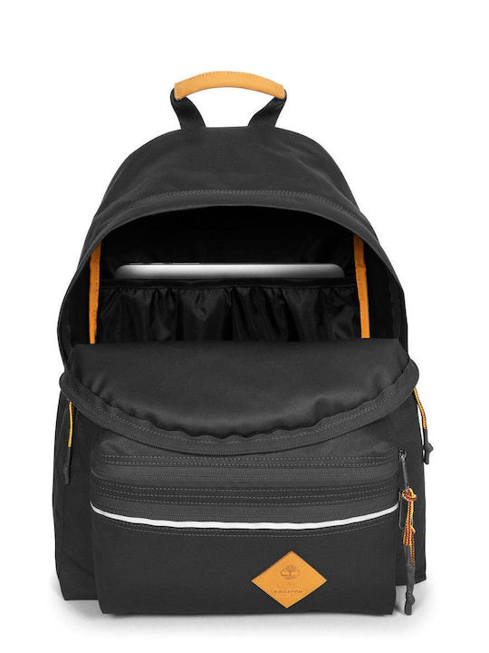 Eastpak Padded Zippl'R Timberland Black Σχολική Τσάντα Πλάτης Γυμνασίου - Λυκείου σε Μαύρο χρώμα